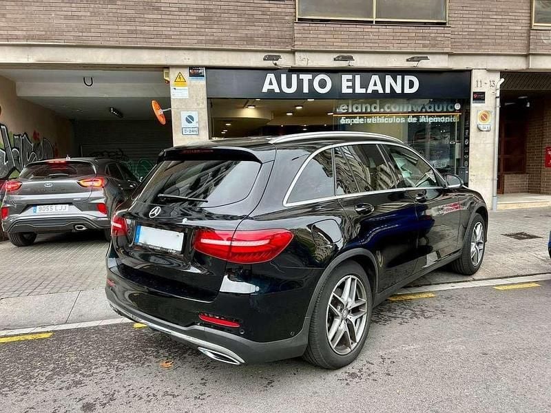Usado Mercedes GLC250 AMG line 204 CV (150 kW) 2016 Negro SUV