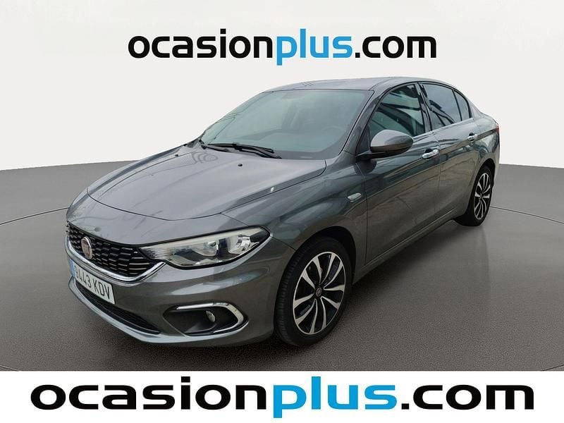 Gris Usado 2017 Fiat Tipo Lounge Berlina | 8450 € (Precio justo) - Imagen 1/4