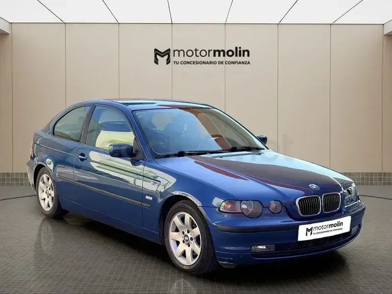 Usado BMW 320 150 CV (110 kW) 2002 Azul Berlina