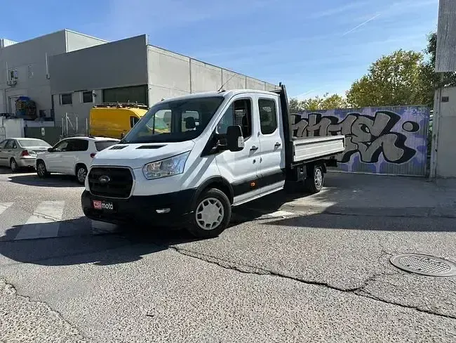 Usado Ford Transit Trend 131 CV (96 kW) 2020 Blanco Van