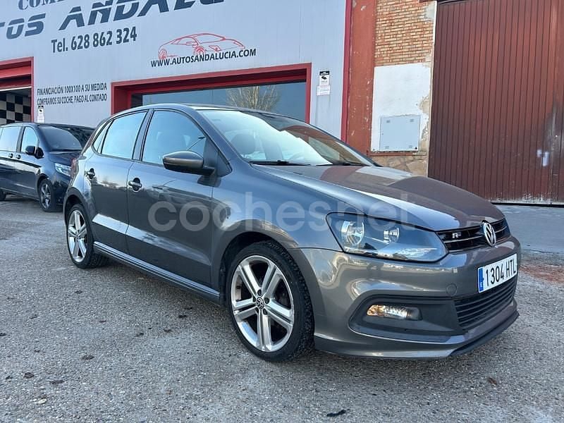 Usado VW Polo R-line 105 CV (77 kW) 2013 Gris / plata Berlina