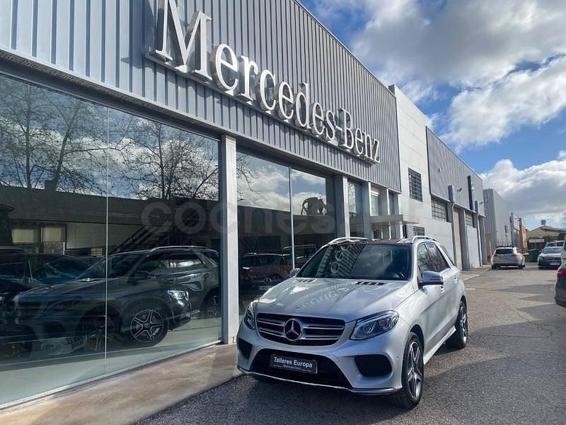 Usado Mercedes GLE350 258 CV (189 kW) 2017 Gris / plata SUV