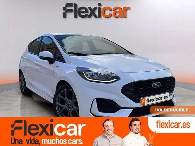 Blanco Usado 2022 Ford Fiesta ST-Line Utilitario | 13.490 € (Precio justo) - Imagen 1/4
