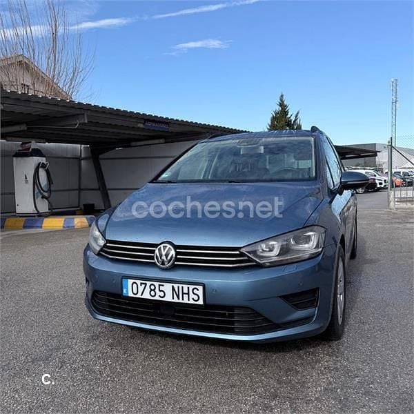 Azul Usado 2015 VW Golf Sportsvan Sportline Monovolumen | 10.900 € (Precio justo) - Imagen 1/4