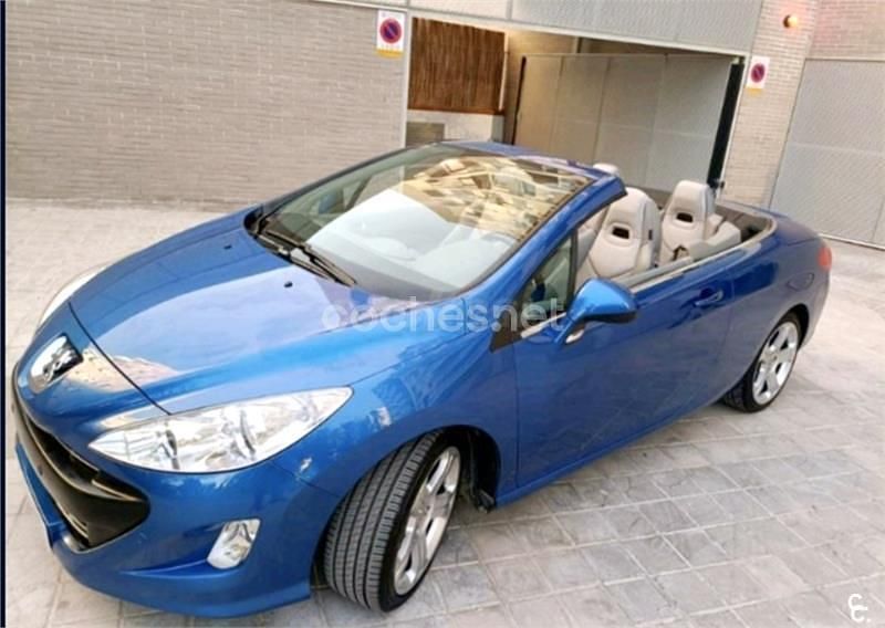 Usado Peugeot 308 CC Sport 156 CV (114 kW) 2010 Azul Descapotable