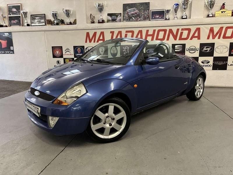 Usado Ford StreetKa 95 CV (69 kW) 2003 Azul Descapotable