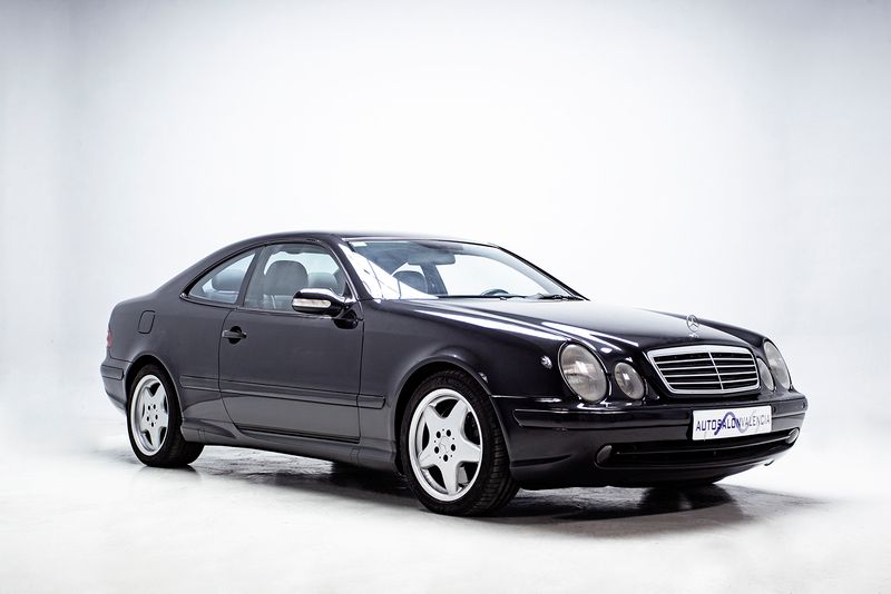 Usado Mercedes CLK55 AMG AMG 354 CV (260 kW) 2000 Negro Coupe