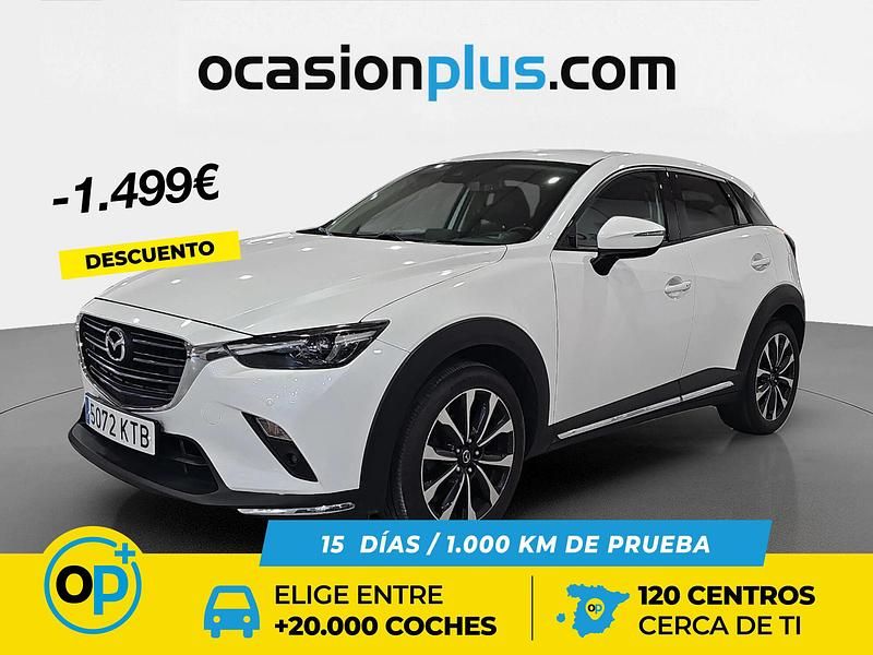 Blanco Usado 2019 Mazda CX-3 SUV | 16.490 € (Precio justo) - Imagen 1/4