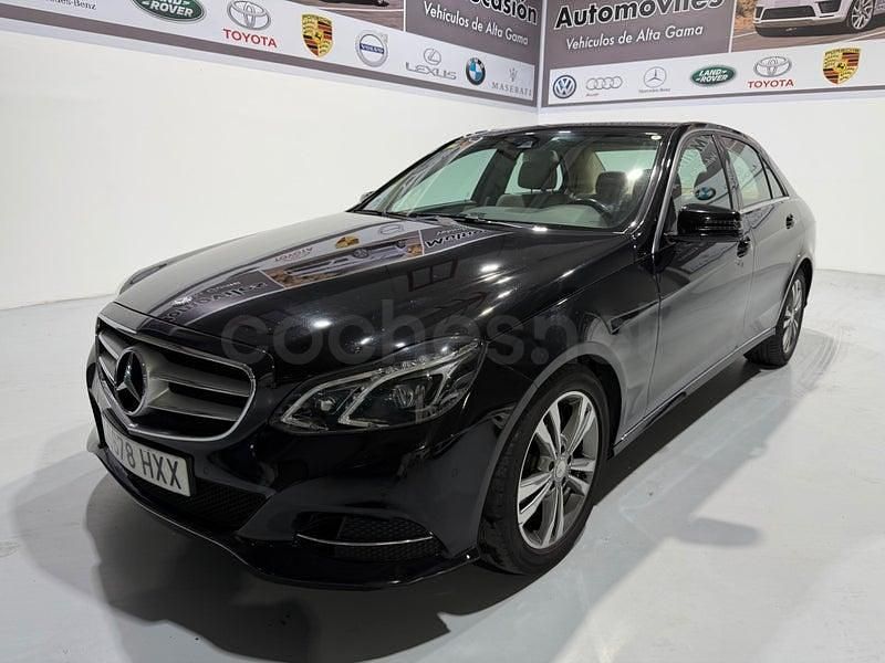 Usado Mercedes E350 252 CV (185 kW) 2014 Negro Berlina