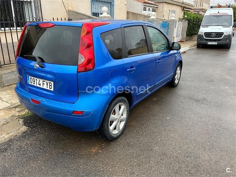 Usado Nissan Note Visia 88 CV (64 kW) 2007 Azul Utilitario