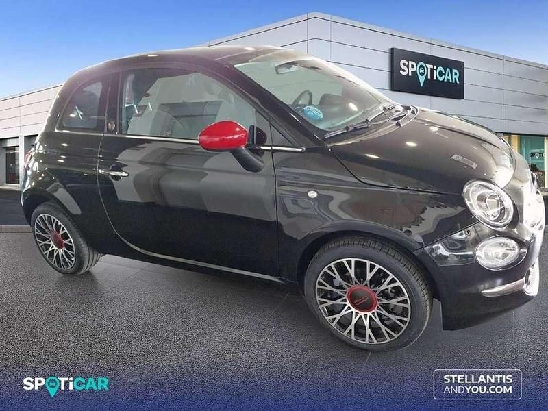 Usado Fiat 500 Red 71 HP (52 kW) 2023 Preto Sedan