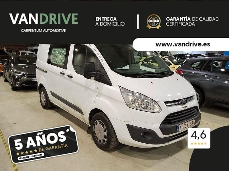 Blanco Usado 2017 Ford Transit Custom Trend Berlina | 15.600 € (Super precio) - Imagen 1/4