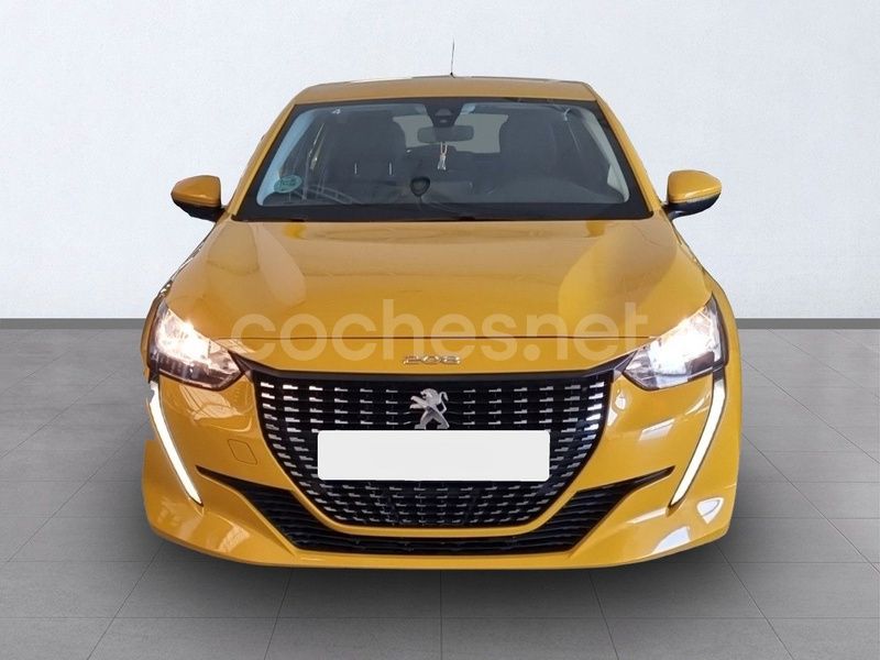 Amarillo Usado 2020 Peugeot 208 Active Utilitario | 13.400 € (Precio justo) - Imagen 1/4