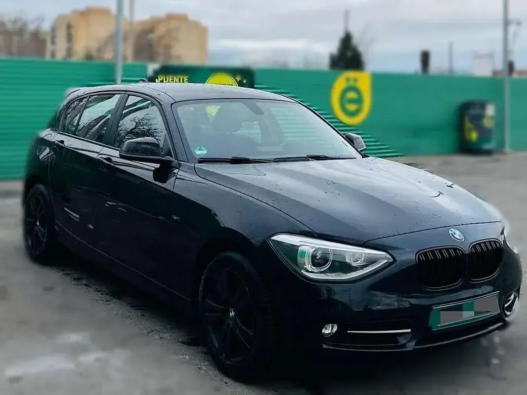 Usado BMW 116 136 CV (100 kW) 2014 Negro Utilitario