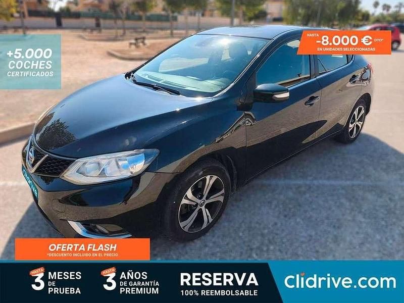 Usado Nissan Pulsar Acenta 116 HP (85 kW) 2015 Preto Citadino