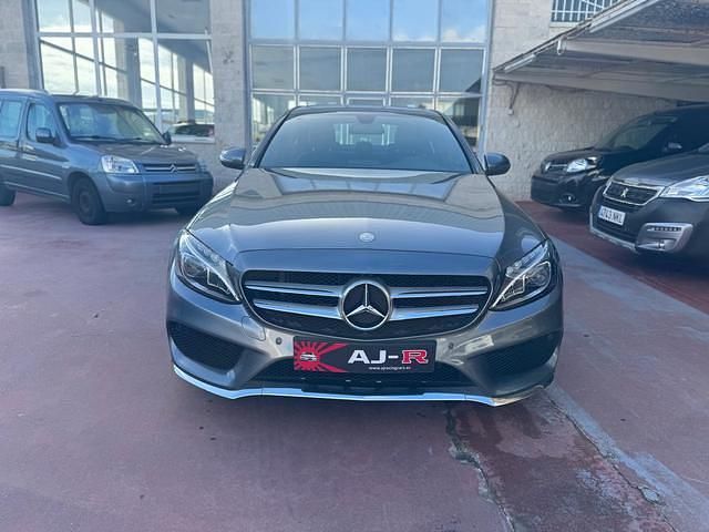 Usado Mercedes C180 116 CV (85 kW) 2017 Gris Berlina