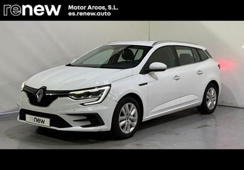 Blanco Usado 2021 Renault Mégane GrandTour Intens Familiar | 18.900 € (Un poco caro) - Imagen 1/4