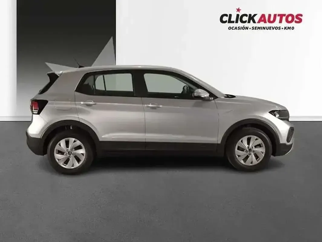 Usado VW T-Cross 95 CV (69 kW) 2025 Plateado SUV