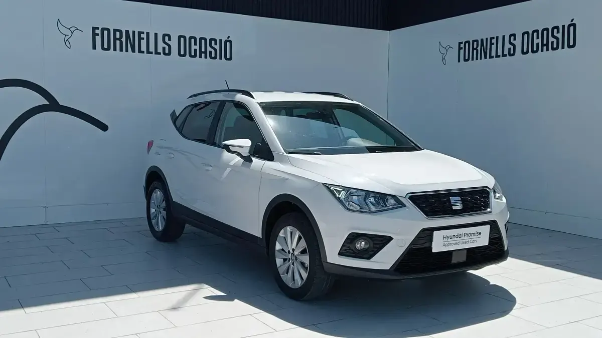 Usado Seat Arona Ecomotive 95 CV (69 kW) 2019 Blanco SUV
