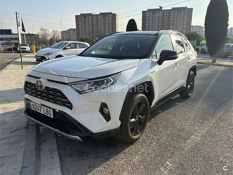 Usado Toyota RAV4 Hybrid 222 CV (163 kW) 2019 Blanco SUV