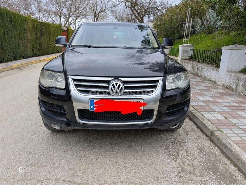 Usado VW Touareg 225 CV (165 kW) 2007 Negro SUV