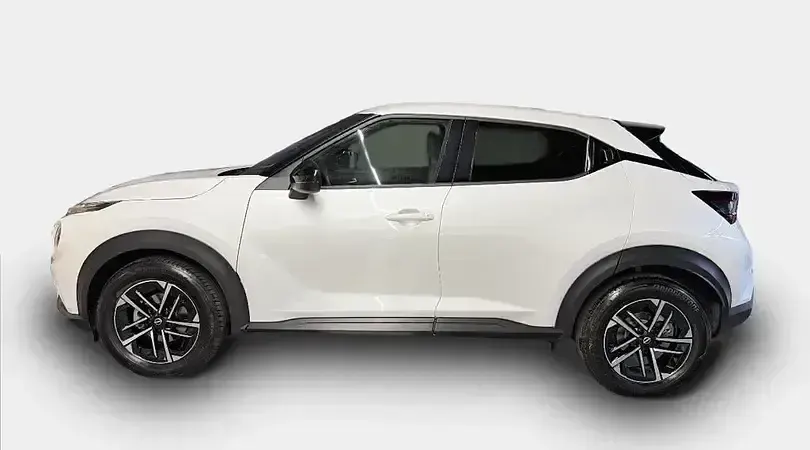 Usado Nissan Juke N-Connecta 114 CV (83 kW) 2025 Lunar white (metalizado) monotono SUV