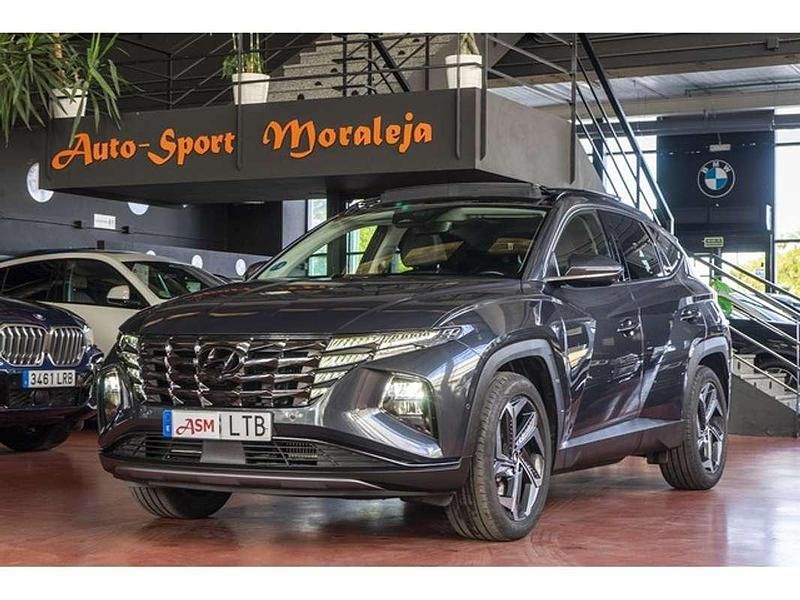 Gris Usado 2021 Hyundai Tucson Style SUV | 25.900 € (Un poco caro) - Imagen 1/4