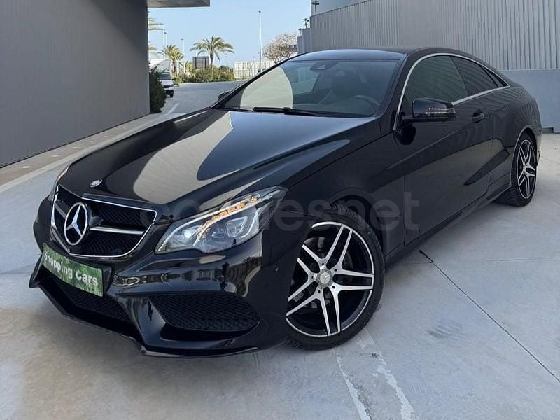 Usado Mercedes E350 258 CV (189 kW) 2015 Negro Coupe