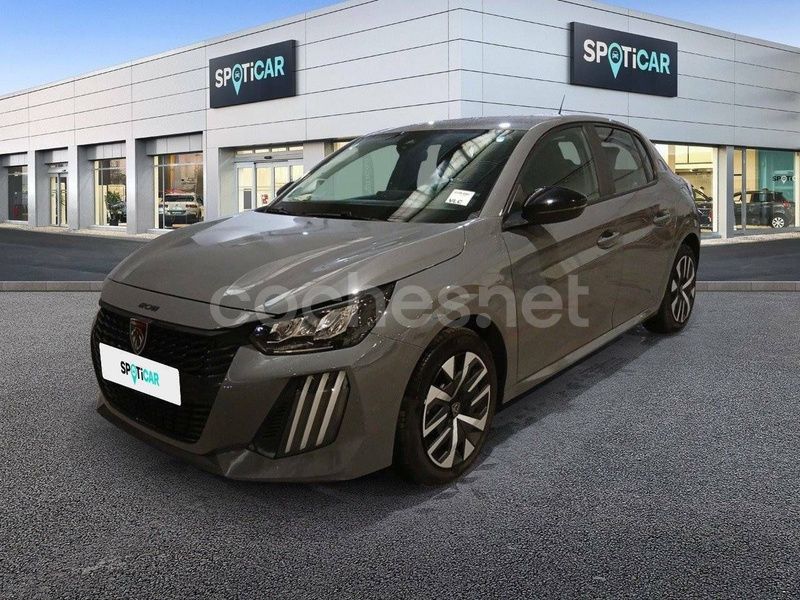 Gris Usado 2024 Peugeot 208 Active Utilitario | 15.490 € (Precio justo) - Imagen 1/4