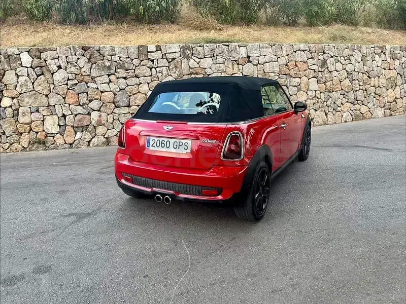 Usado Mini Cooper S Cabriolet 175 CV (128 kW) 2009 Rojo Descapotable