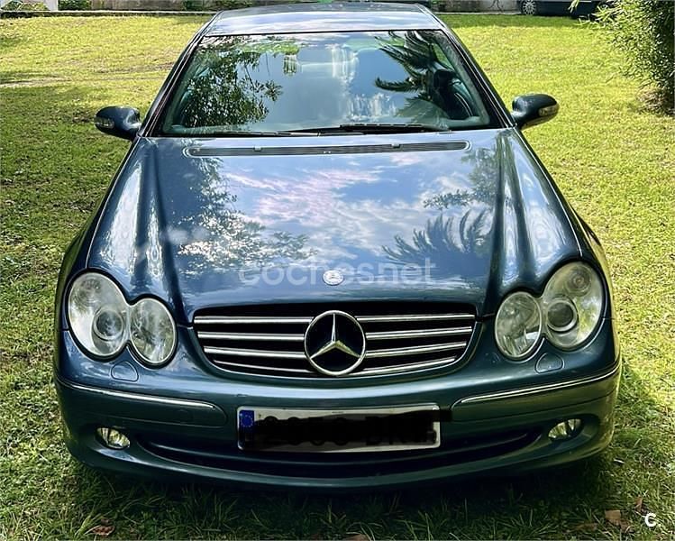 Usado Mercedes CLK200 Avantgarde 163 CV (119 kW) 2005 Azul Coupe