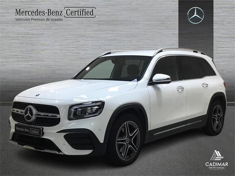 Usado Mercedes GLB200 150 CV (110 kW) 2021 Blanco SUV