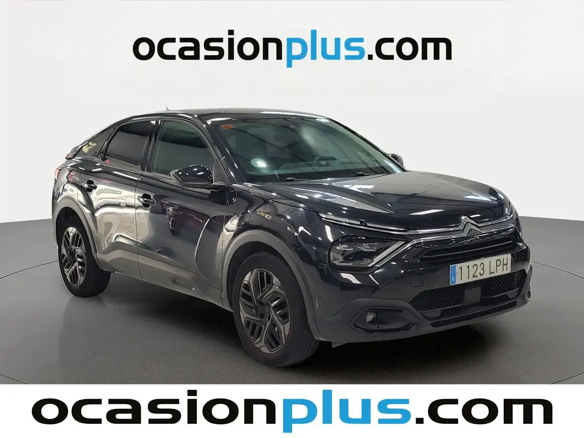 Usado Citroën C4 Feel 131 CV (96 kW) 2021 Negro SUV