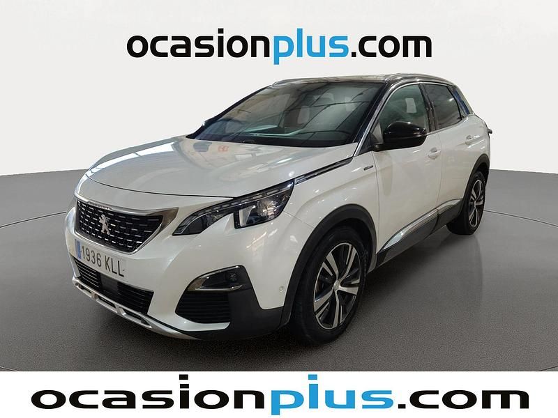 Blanco Usado 2018 Peugeot 3008 GT-line SUV | 15.000 € (Precio justo) - Imagen 1/4