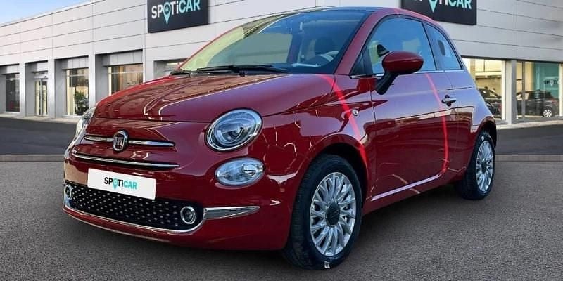 Rojo Usado 2024 Fiat 500 Dolcevita Utilitario | 12.890 € (Precio justo) - Imagen 1/4