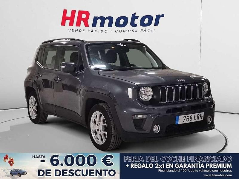 Gris Usado 2021 Jeep Renegade Longitude SUV | 15.890 € (Buen precio) - Imagen 1/4
