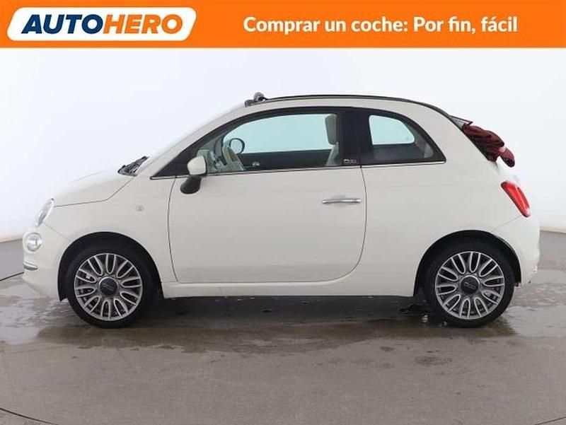 Usado Fiat 500C Lounge 69 CV (50 kW) 2018 Blanco Descapotable