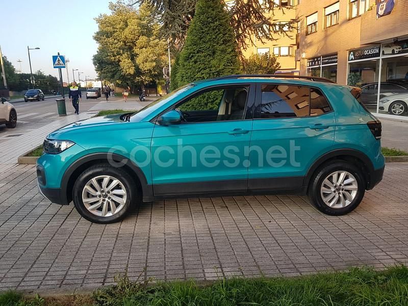 Usado VW T-Cross Advance 95 CV (69 kW) 2022 Verde SUV