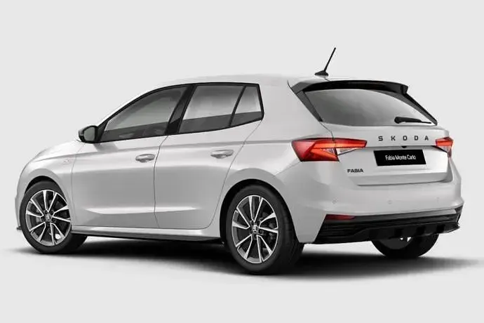 Nuevo Skoda Fabia Monte Carlo 116 CV (85 kW) 2026 Blanco Utilitario