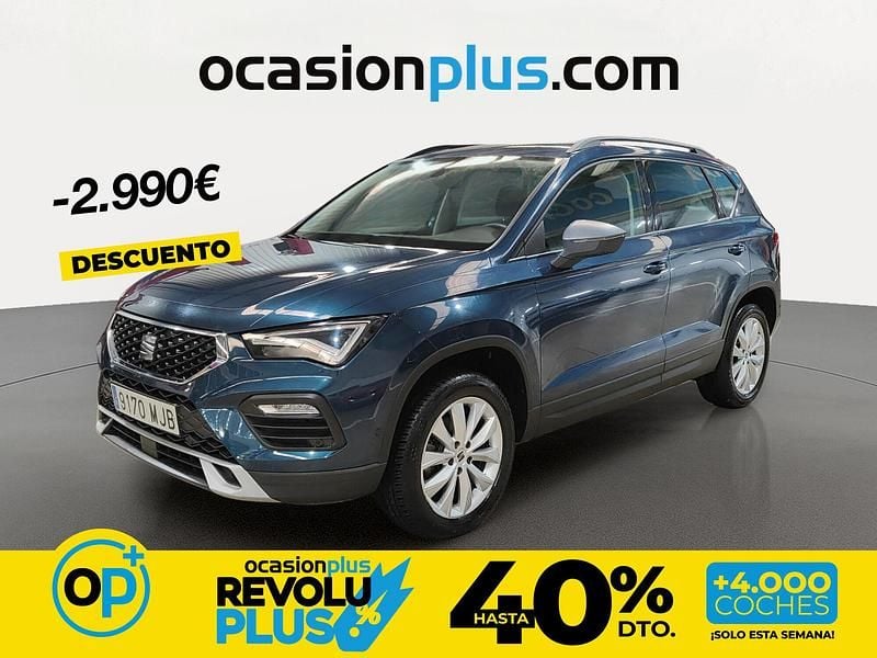 Usado Seat Ateca Style 150 CV (110 kW) 2023 Azul SUV