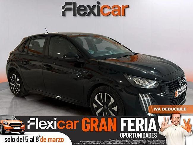 Usado Peugeot 208 Style 100 CV (73 kW) 2024 Negro Utilitario