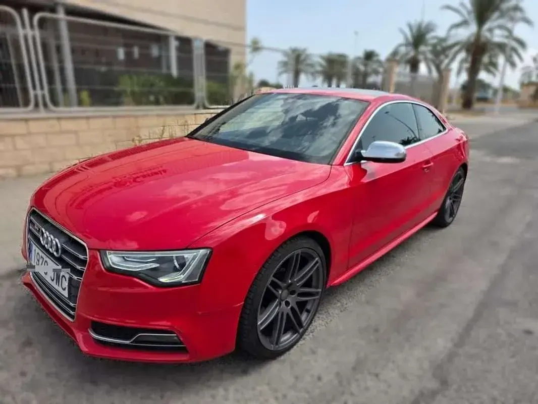 Usado Audi S5 333 CV (244 kW) 2012 Rojo Coupe