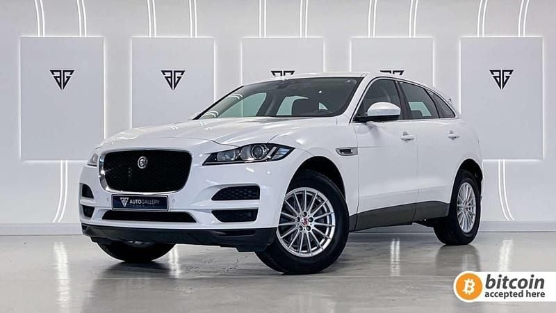 Blanco Usado 2021 Jaguar F-Pace Pure SUV | 21.900 € (Super precio) - Imagen 1/4