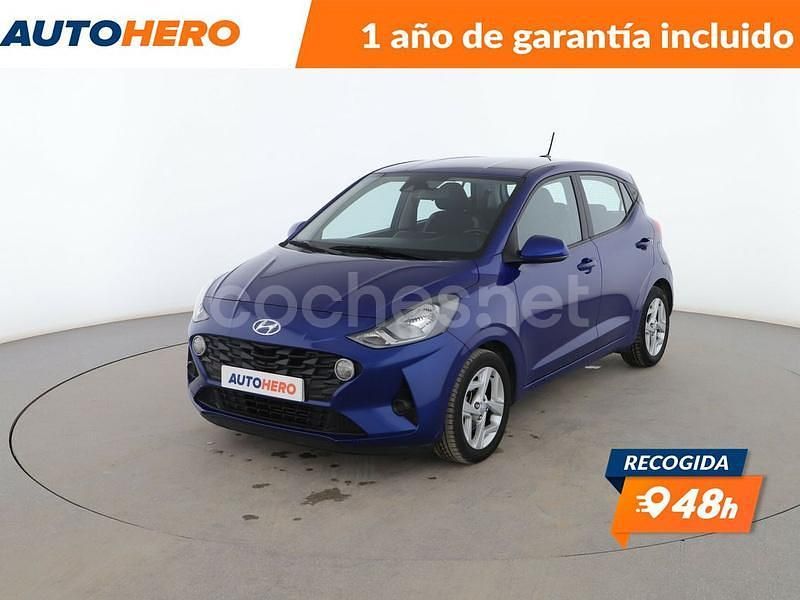 Azul Usado 2022 Hyundai i10 Utilitario | 11.599 € (Precio justo) - Imagen 1/3