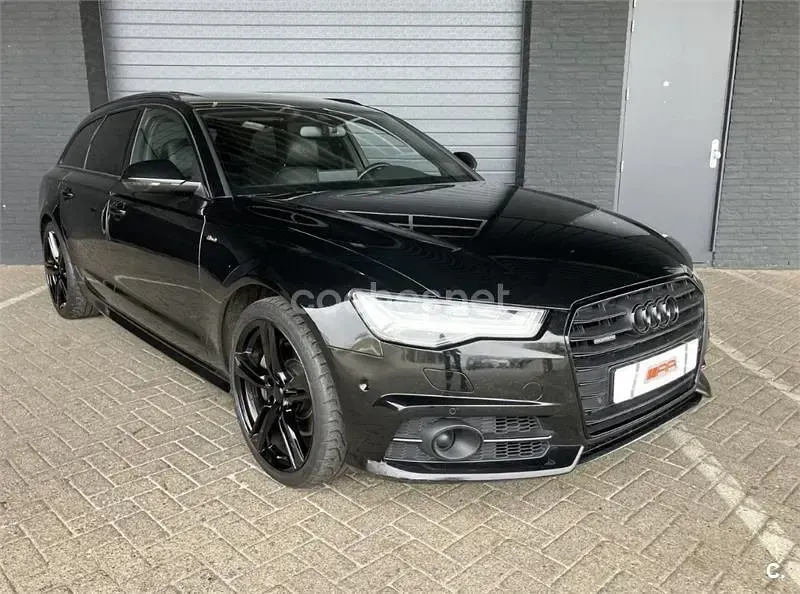 Usado Audi A6 S-Line 272 CV (200 kW) 2016 Negro Familiar