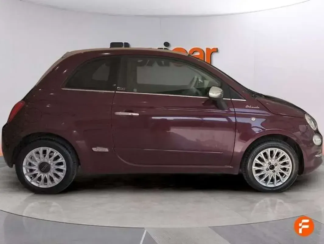 Usado Fiat 500 Dolcevita 71 CV (52 kW) 2021 Rojo Descapotable