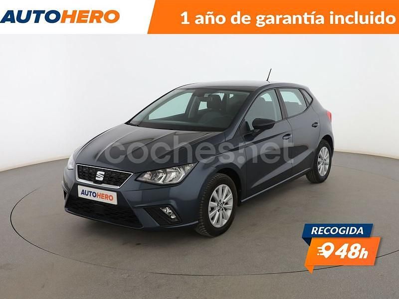 Gris Usado 2019 Seat Ibiza Style Plus Berlina | 12.999 € (Buen precio) - Imagen 1/3