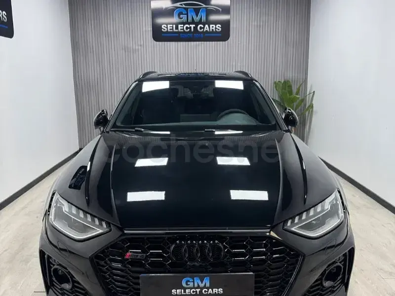 Usado Audi RS4 450 CV (330 kW) 2021 Negro Familiar