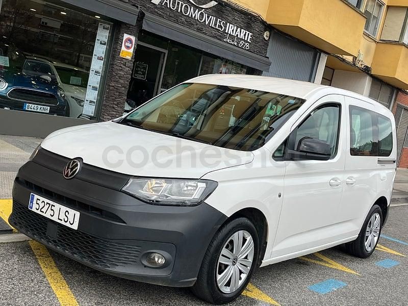 Usado VW Caddy 122 CV (89 kW) 2021 Blanco Monovolumen