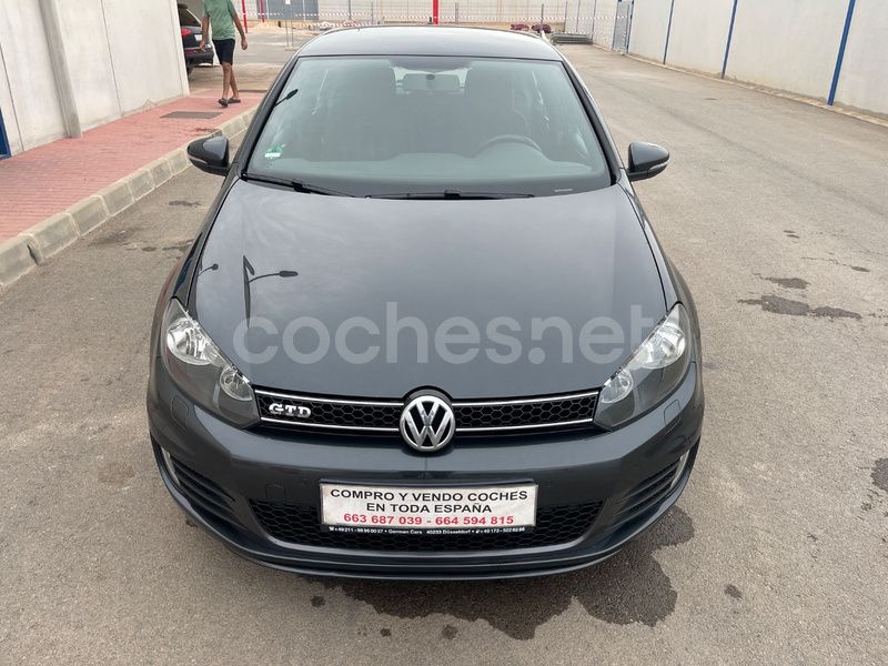 Azul Usado 2010 VW Golf VI GTD Berlina | 8700 € (Buen precio) - Imagen 1/4